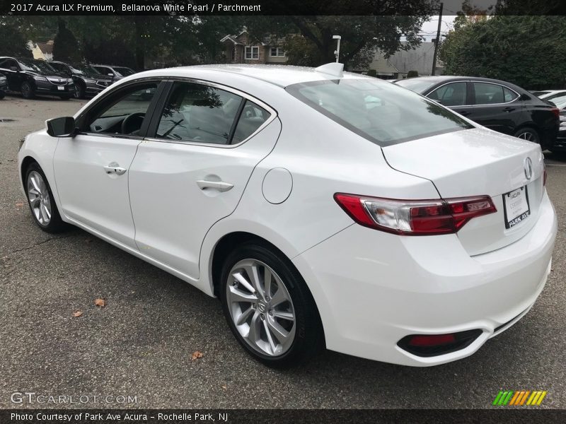 Bellanova White Pearl / Parchment 2017 Acura ILX Premium