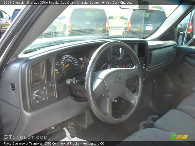 Summit White / Dark Charcoal 2005 Chevrolet Silverado 3500 Regular Cab Dually Chassis