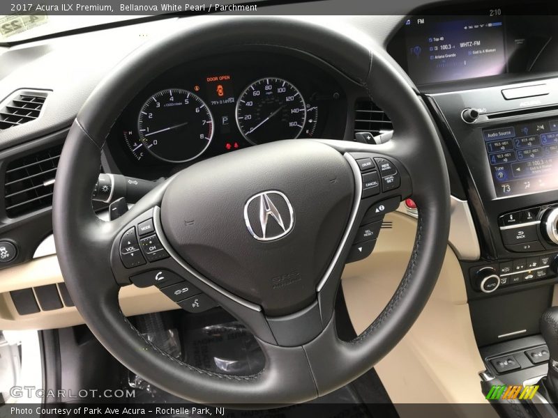 Bellanova White Pearl / Parchment 2017 Acura ILX Premium