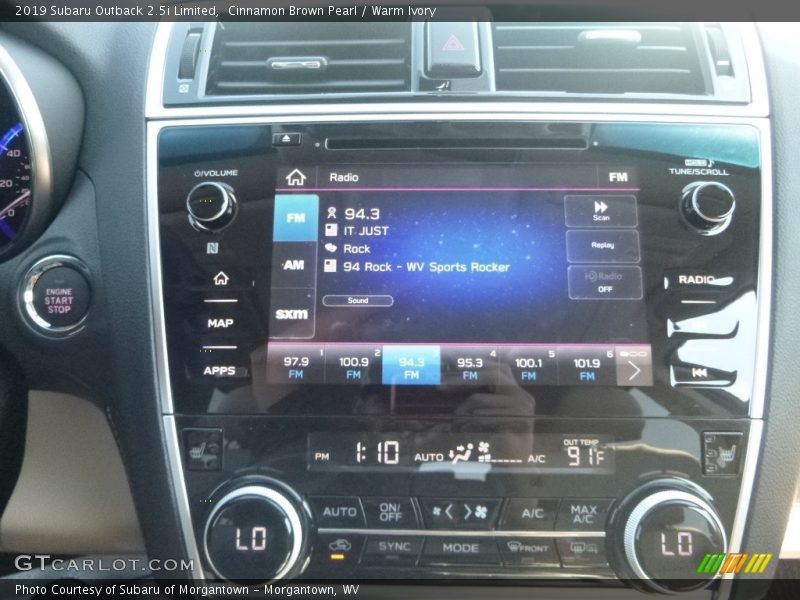 Cinnamon Brown Pearl / Warm Ivory 2019 Subaru Outback 2.5i Limited
