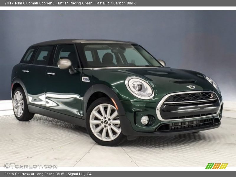 British Racing Green II Metallic / Carbon Black 2017 Mini Clubman Cooper S