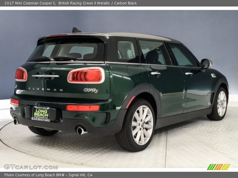 British Racing Green II Metallic / Carbon Black 2017 Mini Clubman Cooper S