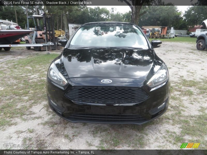 Shadow Black / Charcoal Black 2016 Ford Focus SE Hatch