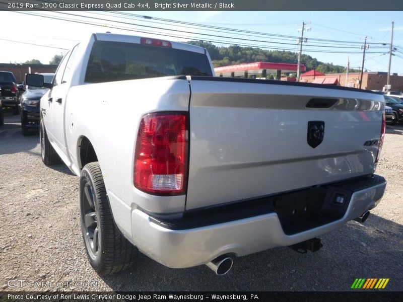 Bright Silver Metallic / Black 2019 Ram 1500 Classic Express Quad Cab 4x4