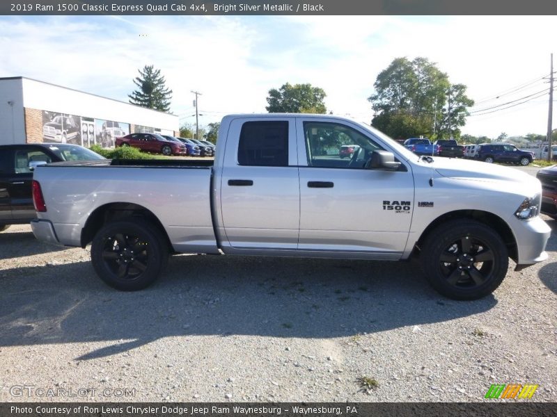 Bright Silver Metallic / Black 2019 Ram 1500 Classic Express Quad Cab 4x4