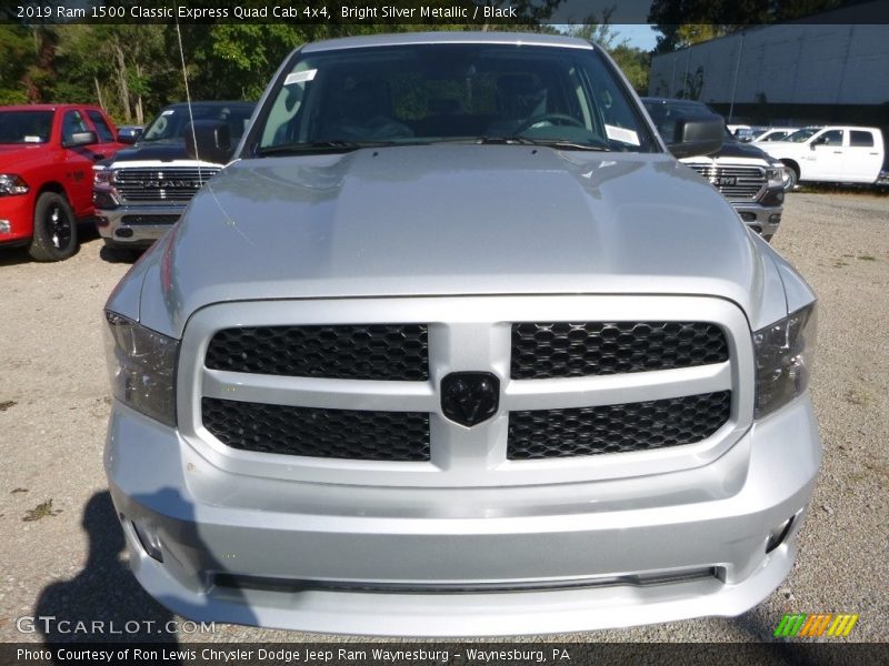 Bright Silver Metallic / Black 2019 Ram 1500 Classic Express Quad Cab 4x4