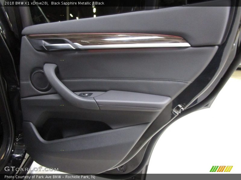 Black Sapphire Metallic / Black 2018 BMW X1 xDrive28i