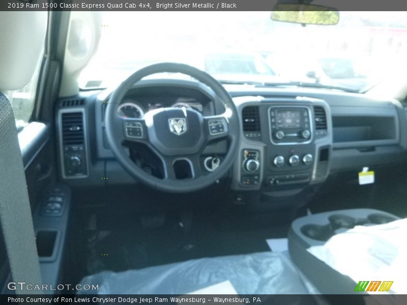 Bright Silver Metallic / Black 2019 Ram 1500 Classic Express Quad Cab 4x4