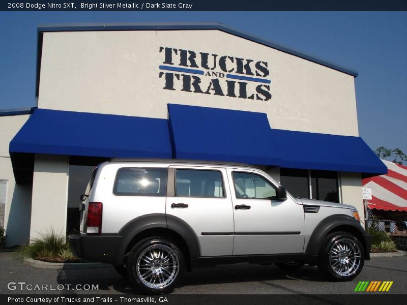 Bright Silver Metallic / Dark Slate Gray 2008 Dodge Nitro SXT