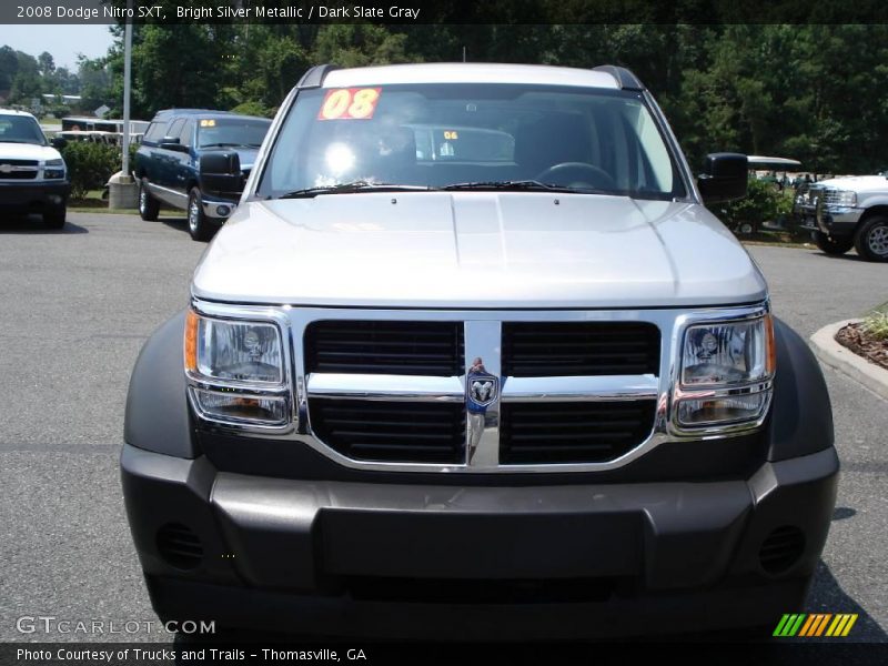 Bright Silver Metallic / Dark Slate Gray 2008 Dodge Nitro SXT