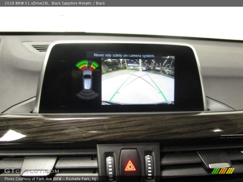 Black Sapphire Metallic / Black 2018 BMW X1 xDrive28i