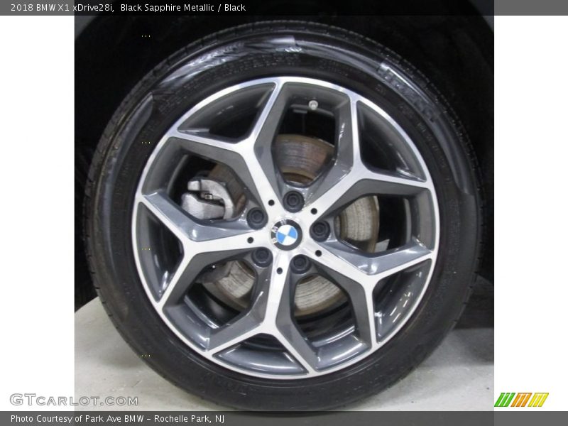Black Sapphire Metallic / Black 2018 BMW X1 xDrive28i