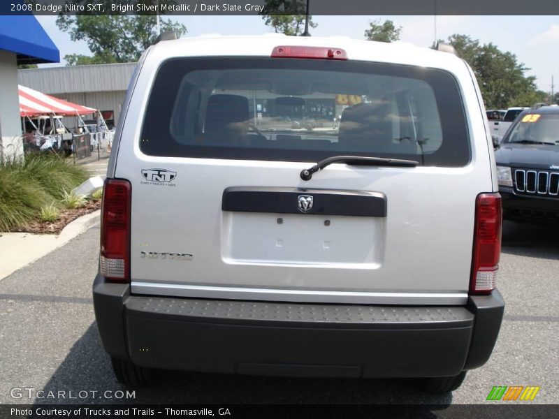 Bright Silver Metallic / Dark Slate Gray 2008 Dodge Nitro SXT