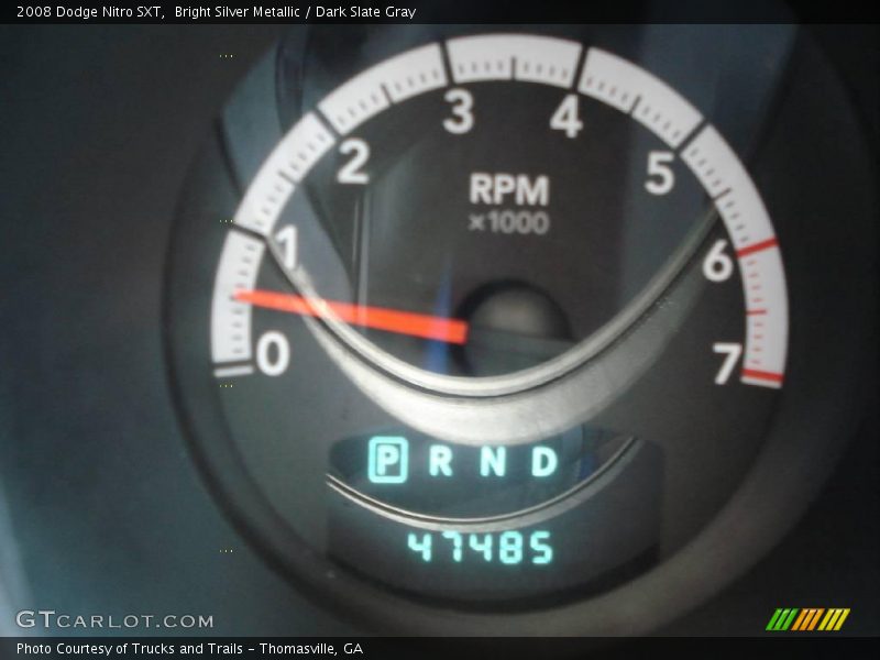Bright Silver Metallic / Dark Slate Gray 2008 Dodge Nitro SXT
