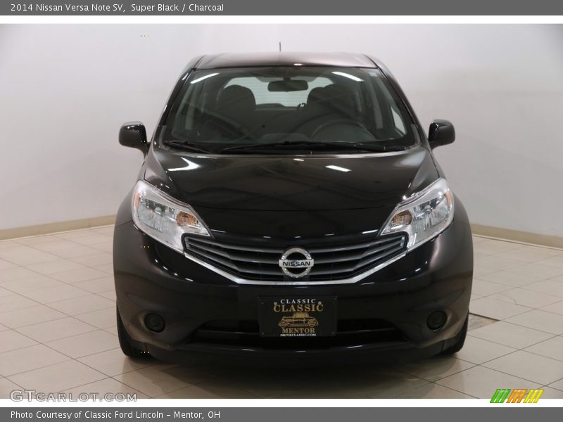 Super Black / Charcoal 2014 Nissan Versa Note SV