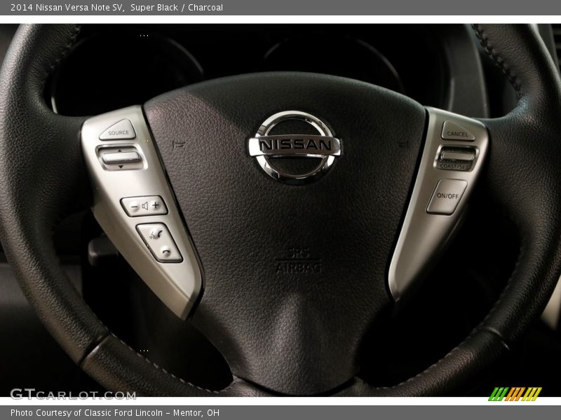Super Black / Charcoal 2014 Nissan Versa Note SV