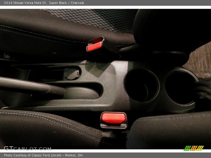 Super Black / Charcoal 2014 Nissan Versa Note SV
