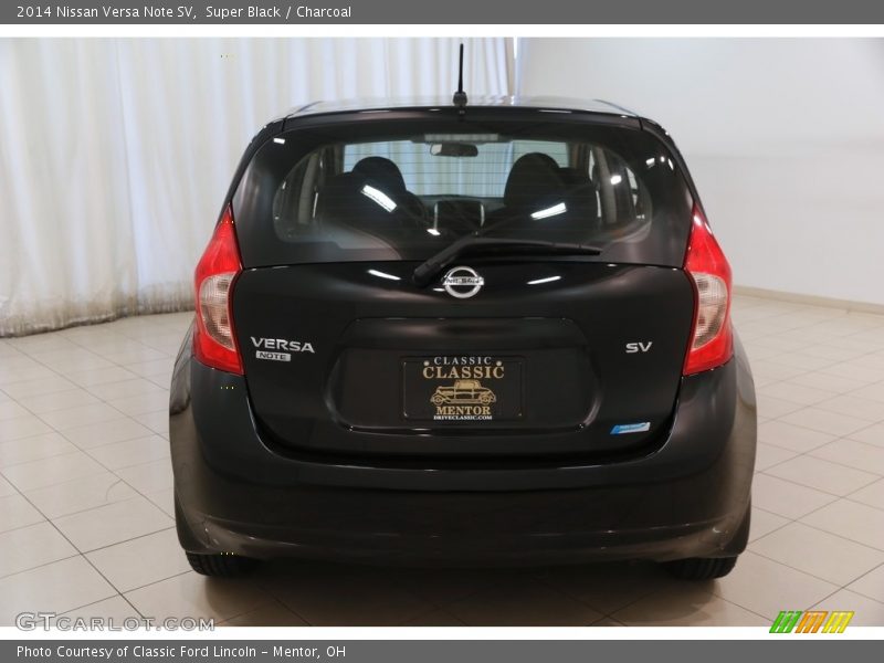 Super Black / Charcoal 2014 Nissan Versa Note SV