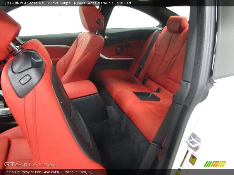 Rear Seat of 2019 4 Series 430i xDrive Coupe