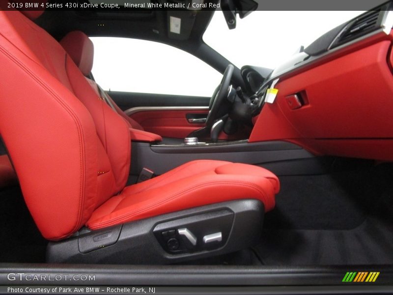  2019 4 Series 430i xDrive Coupe Coral Red Interior