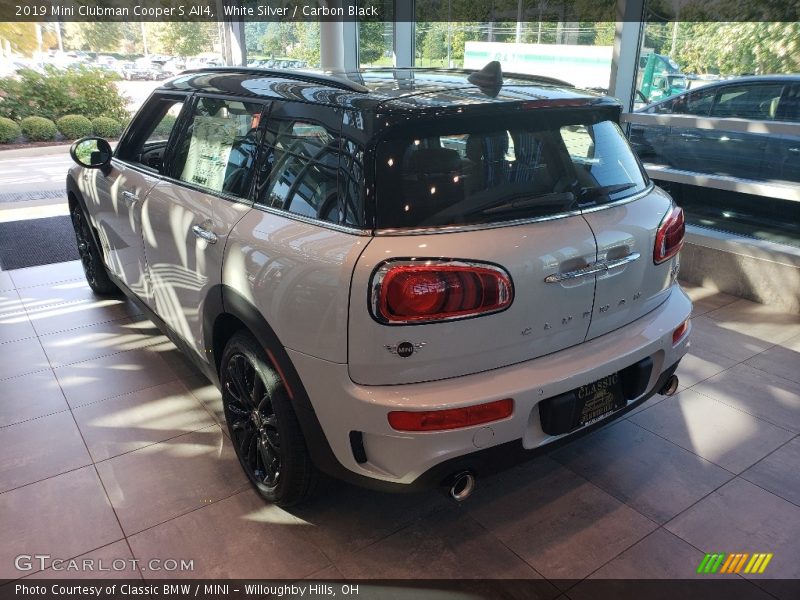 White Silver / Carbon Black 2019 Mini Clubman Cooper S All4