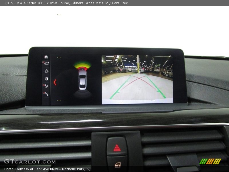 Mineral White Metallic / Coral Red 2019 BMW 4 Series 430i xDrive Coupe