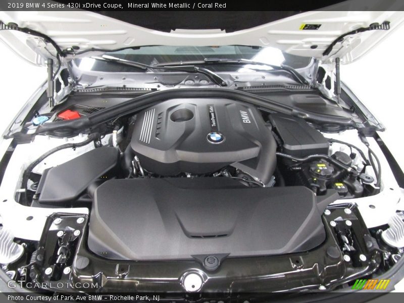  2019 4 Series 430i xDrive Coupe Engine - 2.0 Liter DI TwinPower Turbocharged DOHC 16-Valve VVT 4 Cylinder