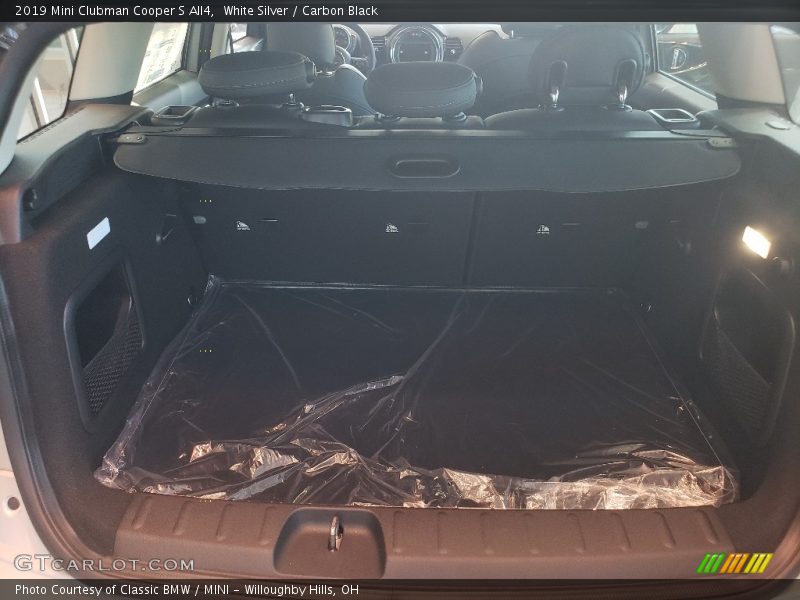 White Silver / Carbon Black 2019 Mini Clubman Cooper S All4