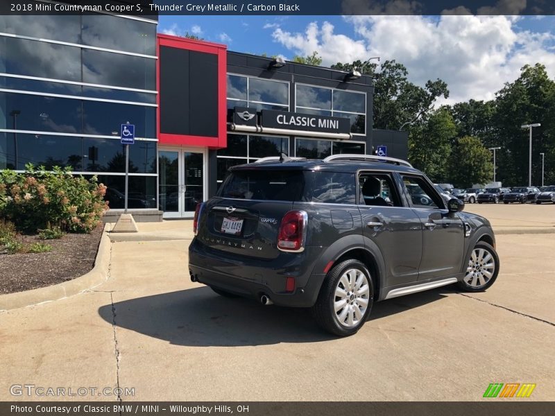 Thunder Grey Metallic / Carbon Black 2018 Mini Countryman Cooper S
