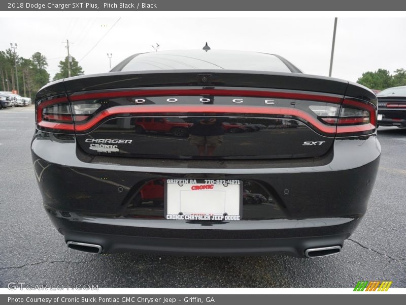 Pitch Black / Black 2018 Dodge Charger SXT Plus