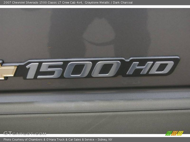 Graystone Metallic / Dark Charcoal 2007 Chevrolet Silverado 1500 Classic LT Crew Cab 4x4