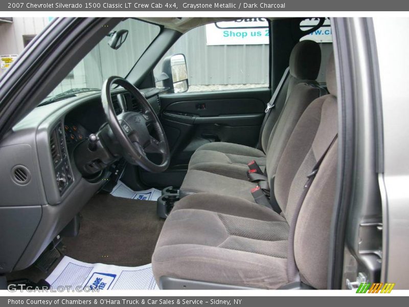 Graystone Metallic / Dark Charcoal 2007 Chevrolet Silverado 1500 Classic LT Crew Cab 4x4