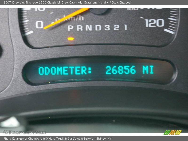 Graystone Metallic / Dark Charcoal 2007 Chevrolet Silverado 1500 Classic LT Crew Cab 4x4