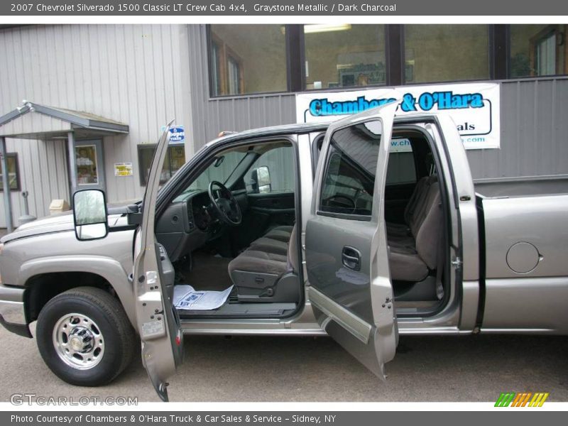 Graystone Metallic / Dark Charcoal 2007 Chevrolet Silverado 1500 Classic LT Crew Cab 4x4