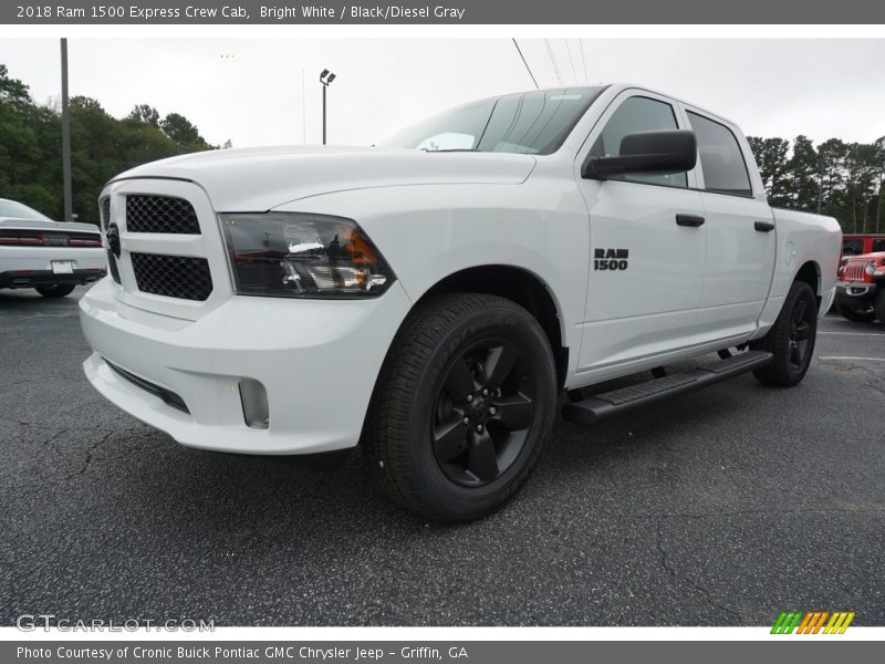 Front 3/4 View of 2018 1500 Express Crew Cab