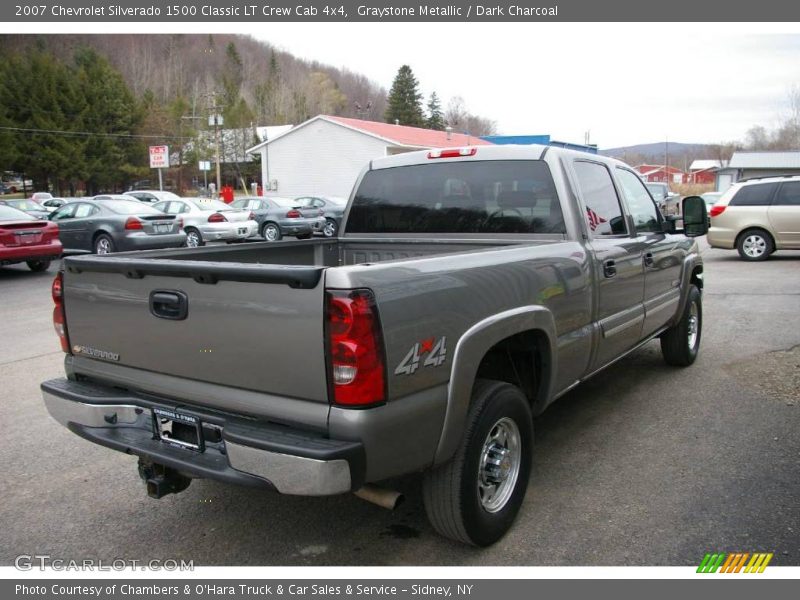 Graystone Metallic / Dark Charcoal 2007 Chevrolet Silverado 1500 Classic LT Crew Cab 4x4