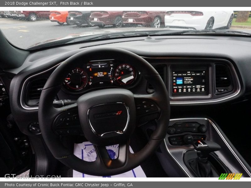 Pitch Black / Black 2018 Dodge Challenger SXT
