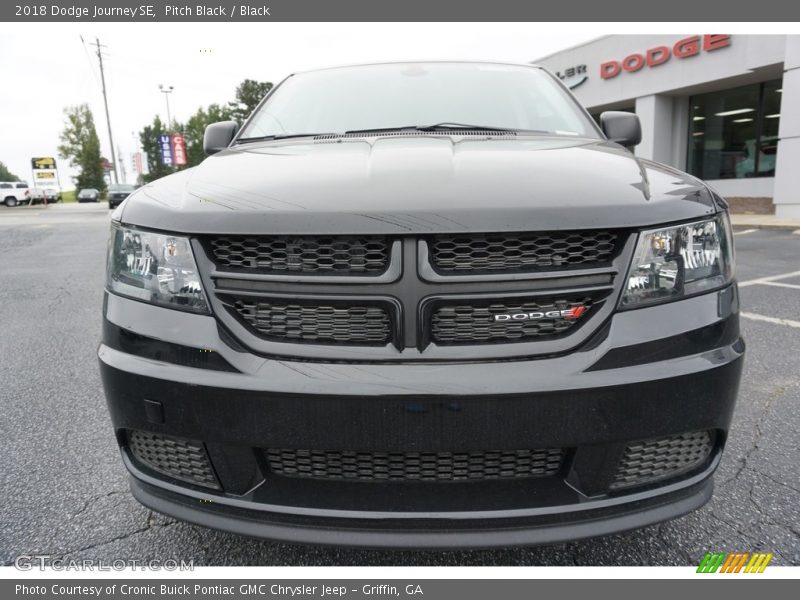 Pitch Black / Black 2018 Dodge Journey SE