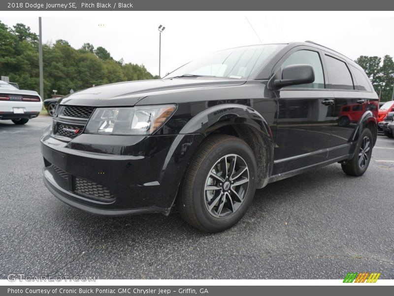 Pitch Black / Black 2018 Dodge Journey SE
