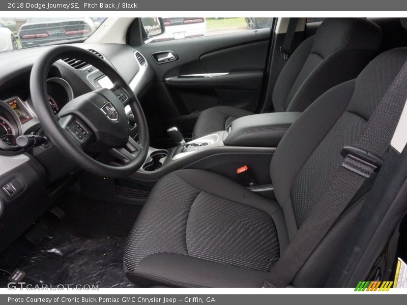 Pitch Black / Black 2018 Dodge Journey SE