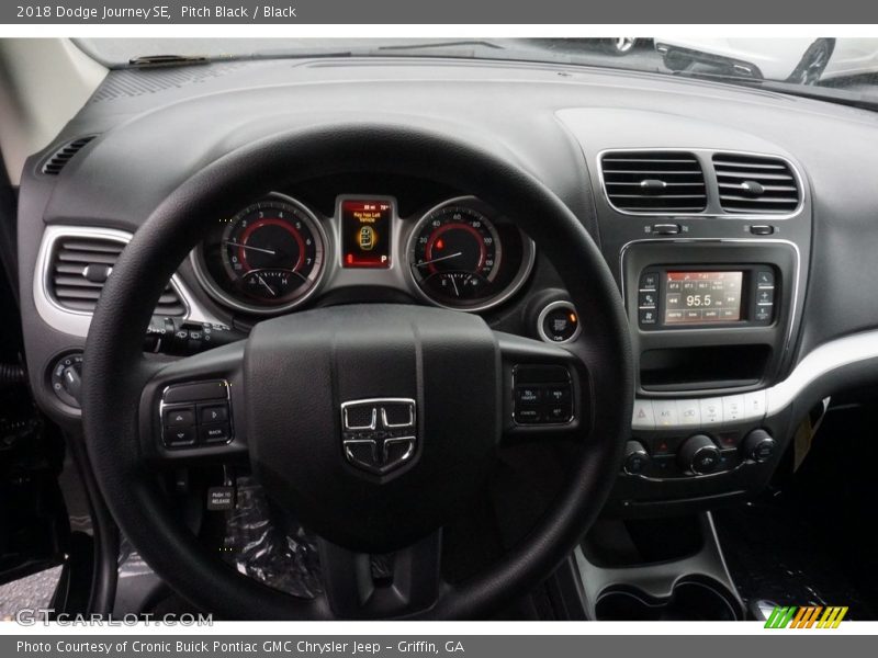 Pitch Black / Black 2018 Dodge Journey SE