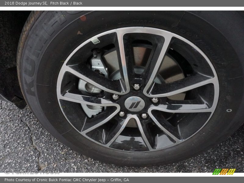 Pitch Black / Black 2018 Dodge Journey SE