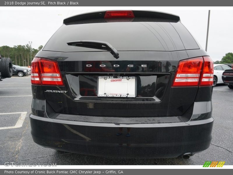 Pitch Black / Black 2018 Dodge Journey SE