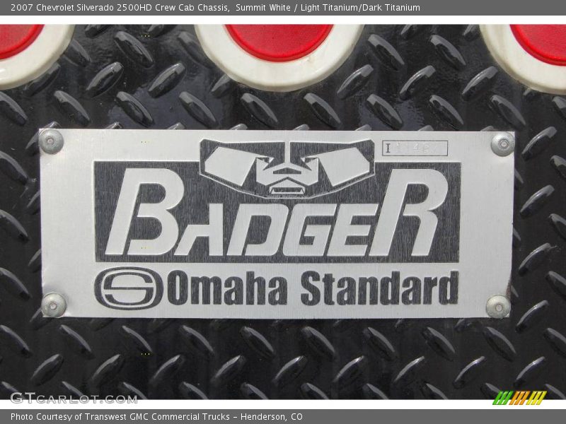 Summit White / Light Titanium/Dark Titanium 2007 Chevrolet Silverado 2500HD Crew Cab Chassis