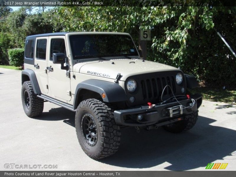 Gobi / Black 2017 Jeep Wrangler Unlimited Rubicon 4x4
