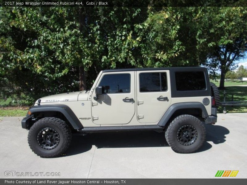 Gobi / Black 2017 Jeep Wrangler Unlimited Rubicon 4x4