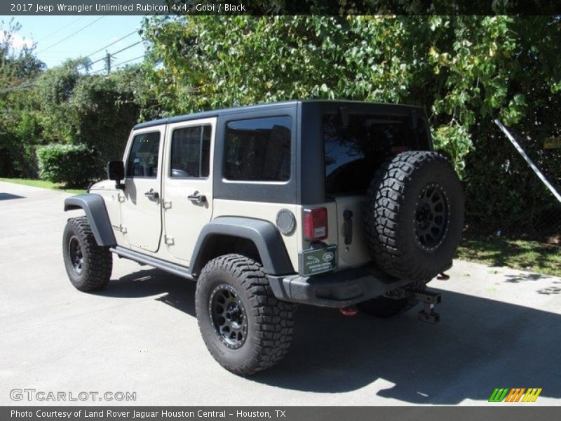 Gobi / Black 2017 Jeep Wrangler Unlimited Rubicon 4x4