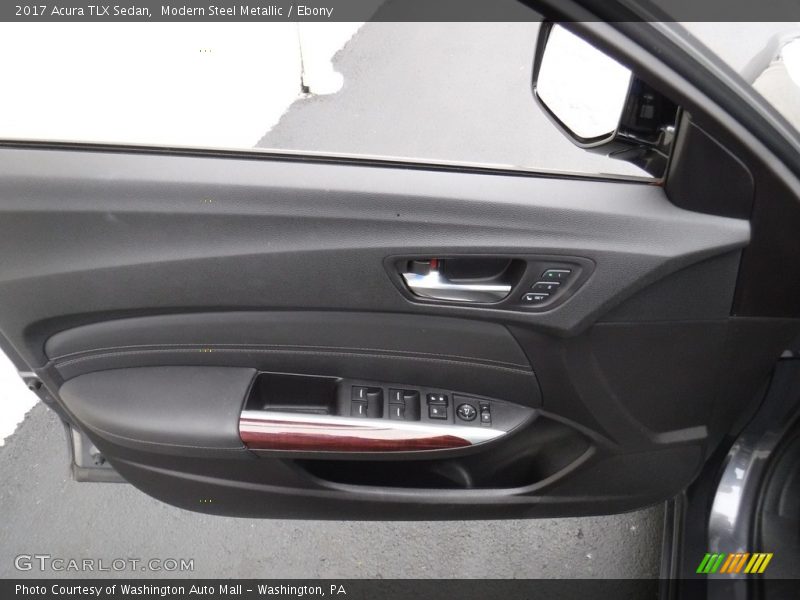 Modern Steel Metallic / Ebony 2017 Acura TLX Sedan