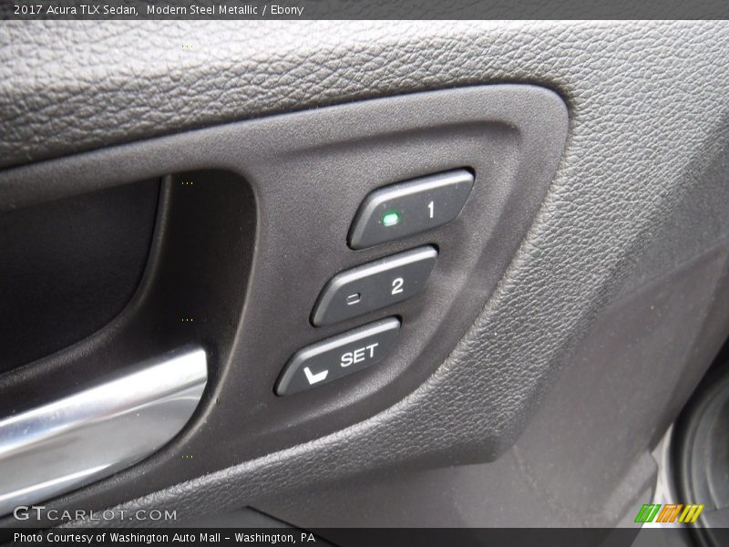 Modern Steel Metallic / Ebony 2017 Acura TLX Sedan