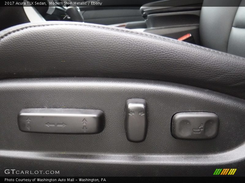 Modern Steel Metallic / Ebony 2017 Acura TLX Sedan